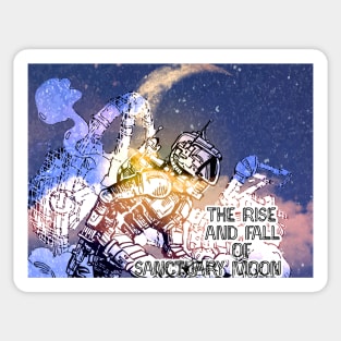 The Rise And Fall Of Sanctuary Moon Sticker